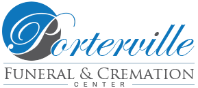 Porterville funeral and cremation center logo